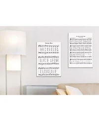 Stupell Industries It Is Well With My Soul Vintage Inspired Sheet Music Art Collection