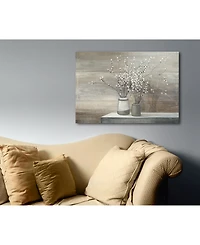 Stupell Industries Willow Still Life Canvas Wall Art, 24" x 30"