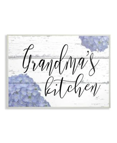 Stupell Industries Grandmas Kitchen Hydrangeas Wall Art Collection