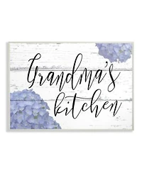 Stupell Industries Grandmas Kitchen Hydrangeas Wall Art Collection