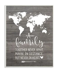 Stupell Industries Family Together In Heart Wall Art Collection