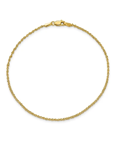 Ropa Anklet in 14k Yellow Gold
