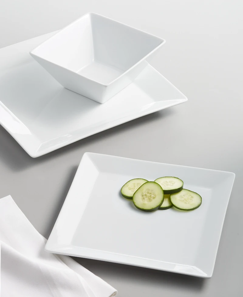 The Cellar Marc 12 Pc. Square Dinnerware Set, Service for 4, Exclusively at Macy's