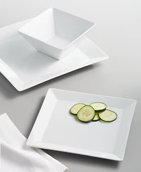 The Cellar Marc 12 Pc. Square Dinnerware Set, Service for 4, Exclusively at Macy's