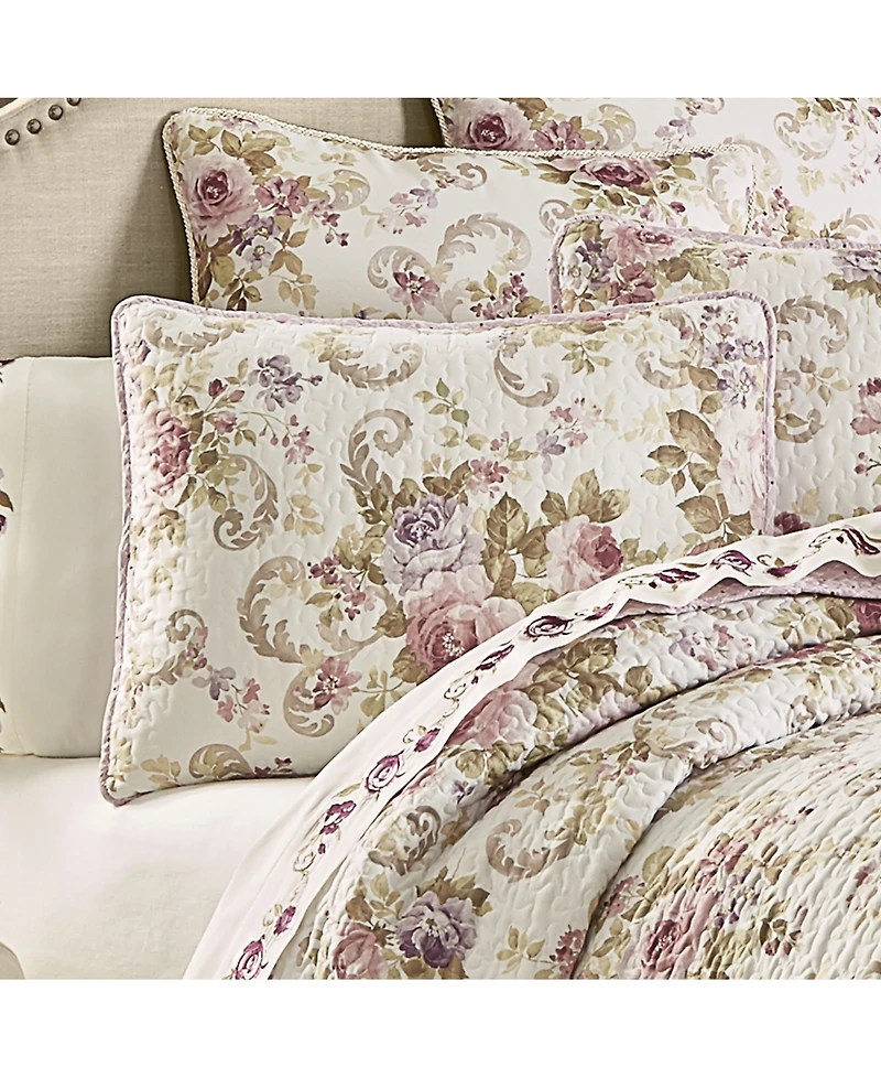 Royal Court Chambord 3-Pc. Quilt Set, Full/Queen