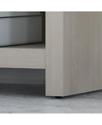 Kathy Ireland Office by Bush Furniture Echo Bookcase Desk