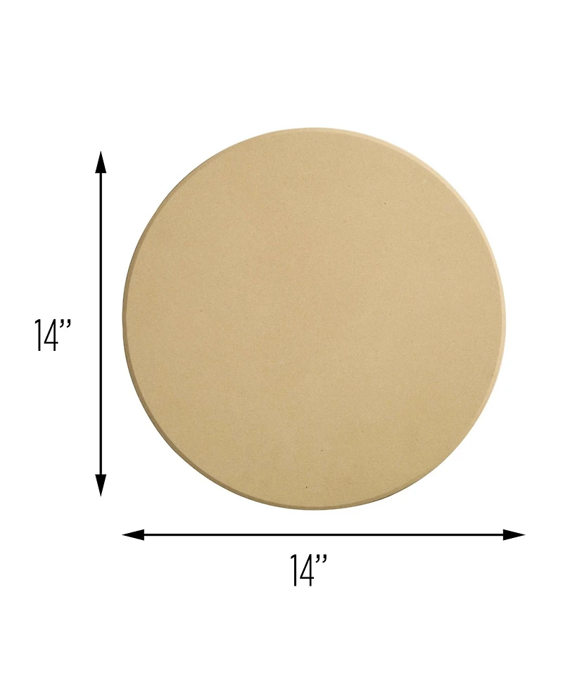 Honey Can Do 14" Round Non-Cracking Pizza Stone