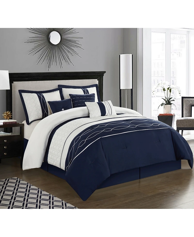 Stratford Park Penley 7-Pc. Comforter Set