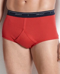 Jockey Men's Classic Collection Full-Rise Briefs 4-Pack Underwear