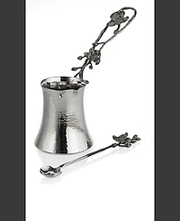 Michael Aram Black Orchid Coffee Pot & Spoon