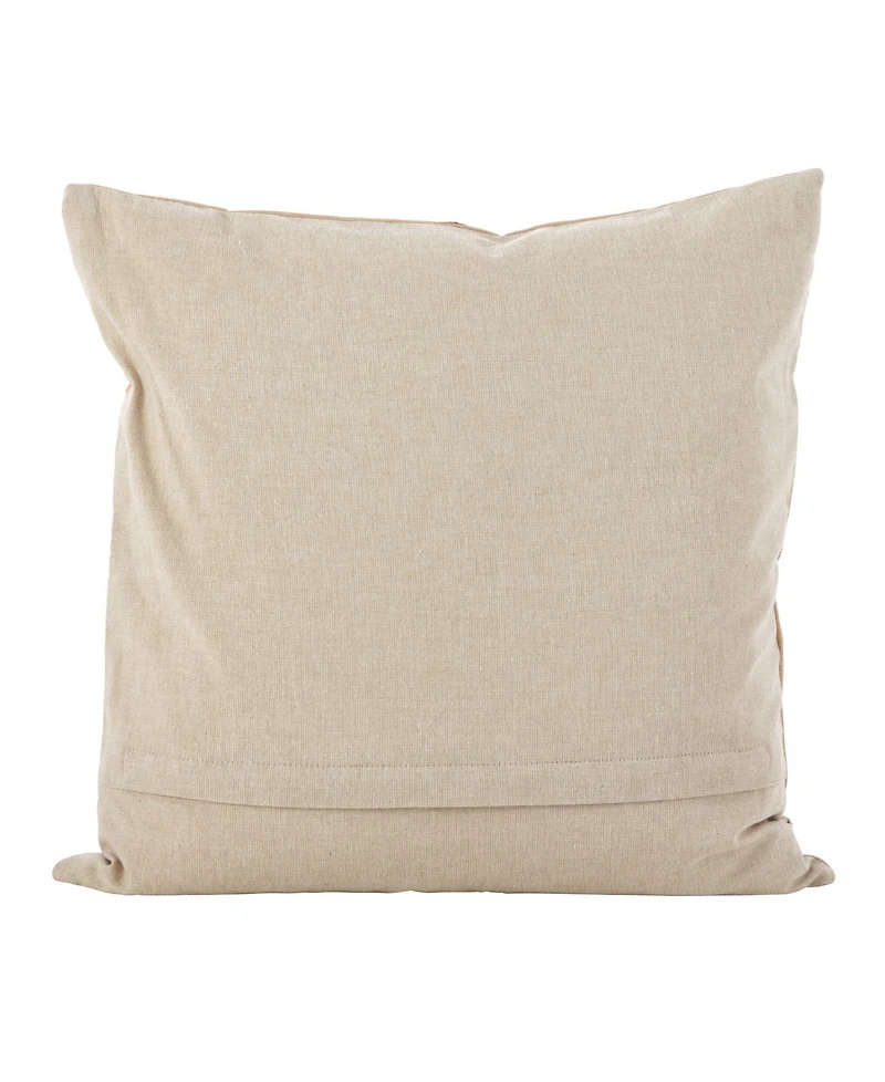 Saro Lifestyle Embroidered Decorative Pillow, 18" x 18"