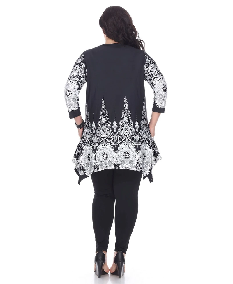White Mark Plus Dulce Tunic Top