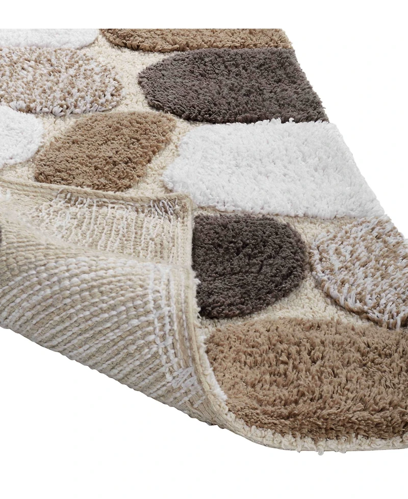 Chesapeake Pebbles Plush Bath Runner, 24" x 60"