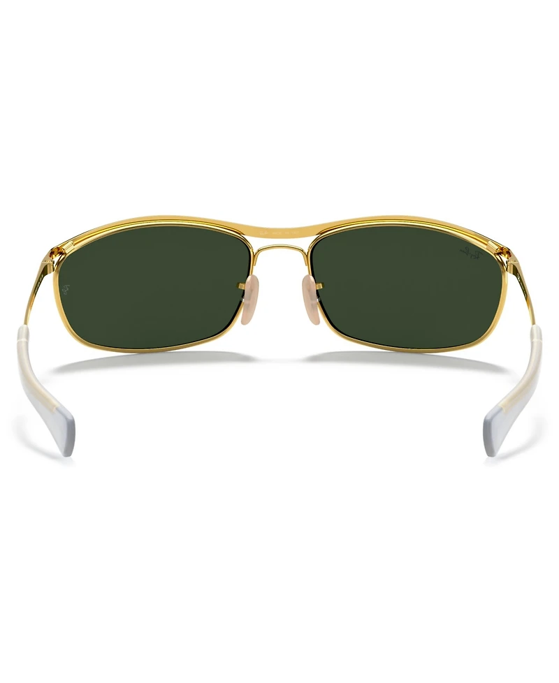 Ray-Ban Unisex Sunglasses, RB3119M 62 Olympian I Deluxe