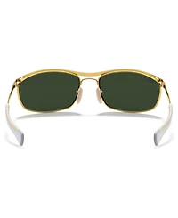 Ray-Ban Unisex Sunglasses, RB3119M 62 Olympian I Deluxe