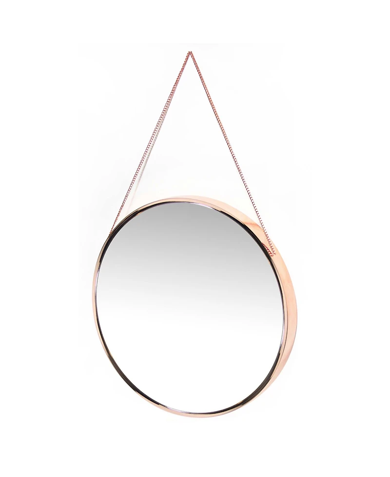 Infinity Instruments Decorative Round Wall Mirror