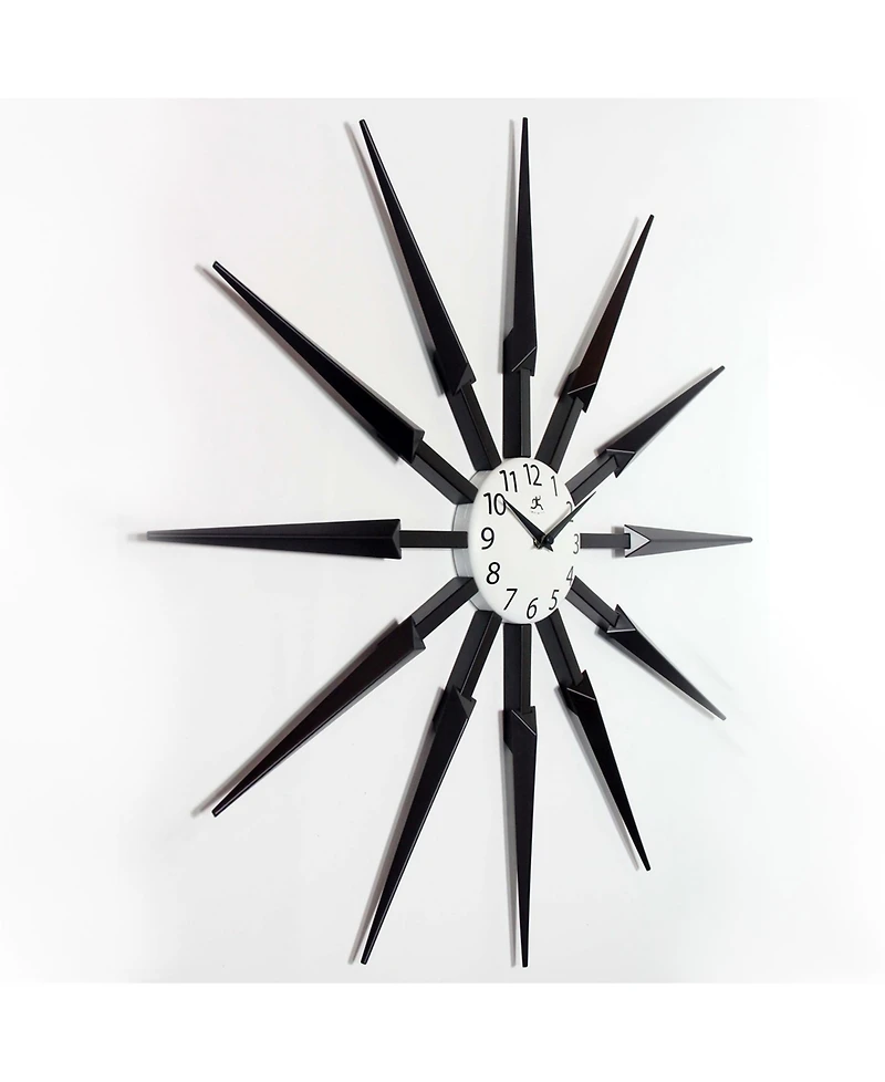 Infinity Instruments Sunburst Wall Clock
