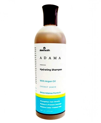 Zion Health Coconut Jasmine Hydrating Shampoo with Argan Oil, 16 oz