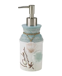 Avanti Farmhouse Shell Textured Resin Soap/Lotion Dispenser