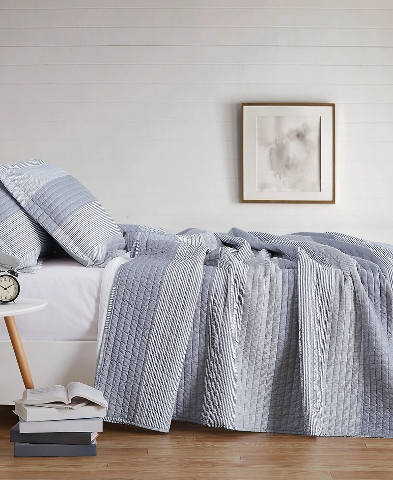 Truly Soft Multi Stripe 2-Pc. Quilt Set, Twin Xl