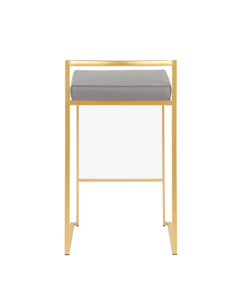 Fuji Gold Counter Stool, Set of 2
