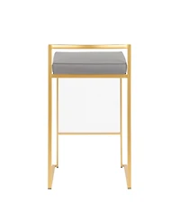 Fuji Gold Counter Stool, Set of 2