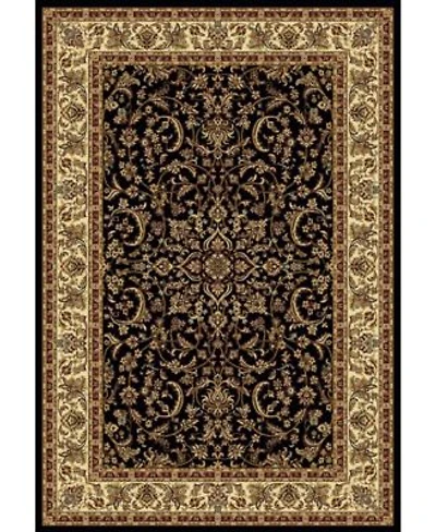 Closeout Km Home 1318 1527 Black Navelli Black Area Rug Collection