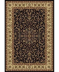 Closeout Km Home 1318 1527 Black Navelli Black Area Rug Collection