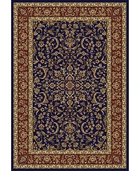 Closeout! Km Home //Navy Navelli Blue 7'9" x 9'6" Area Rug