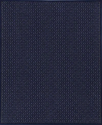 Closeout! Km Home 782/1311/Navy Pesaro Blue 5'5" x 7'7" Area Rug