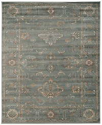 Closeout! Km Home /0050/Green Cantu Green 3'3" x 4'11" Area Rug