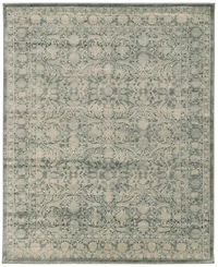 Closeout! Km Home 3564/0051/Green Cantu Green 5'3" x 7'3" Area Rug