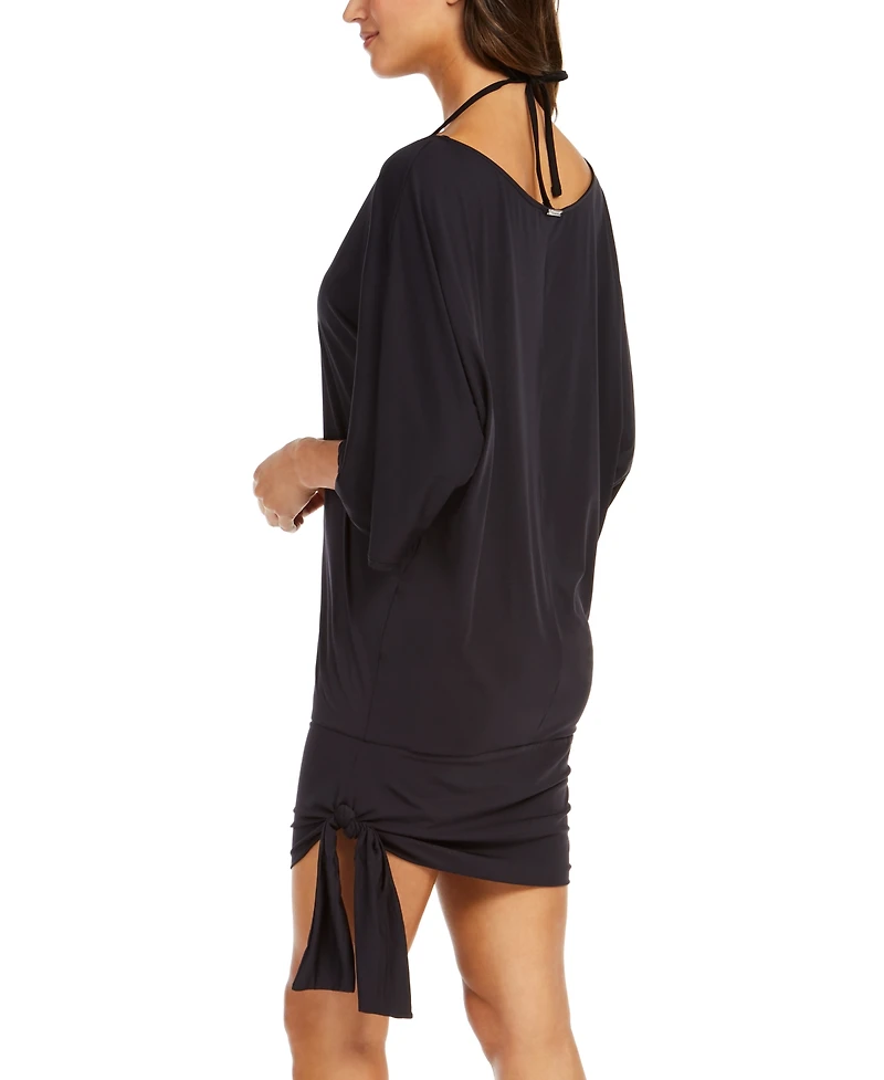 Michael Michael Kors Side-Tie Swim Cover-Up