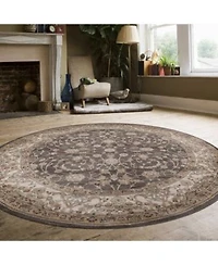 Km Home Gerola Brown Area Rug Collection