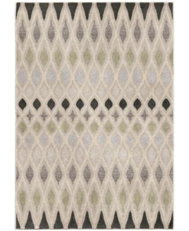 Closeout Orian Riverstone Laveen Cloud Gray Area Rug Collection