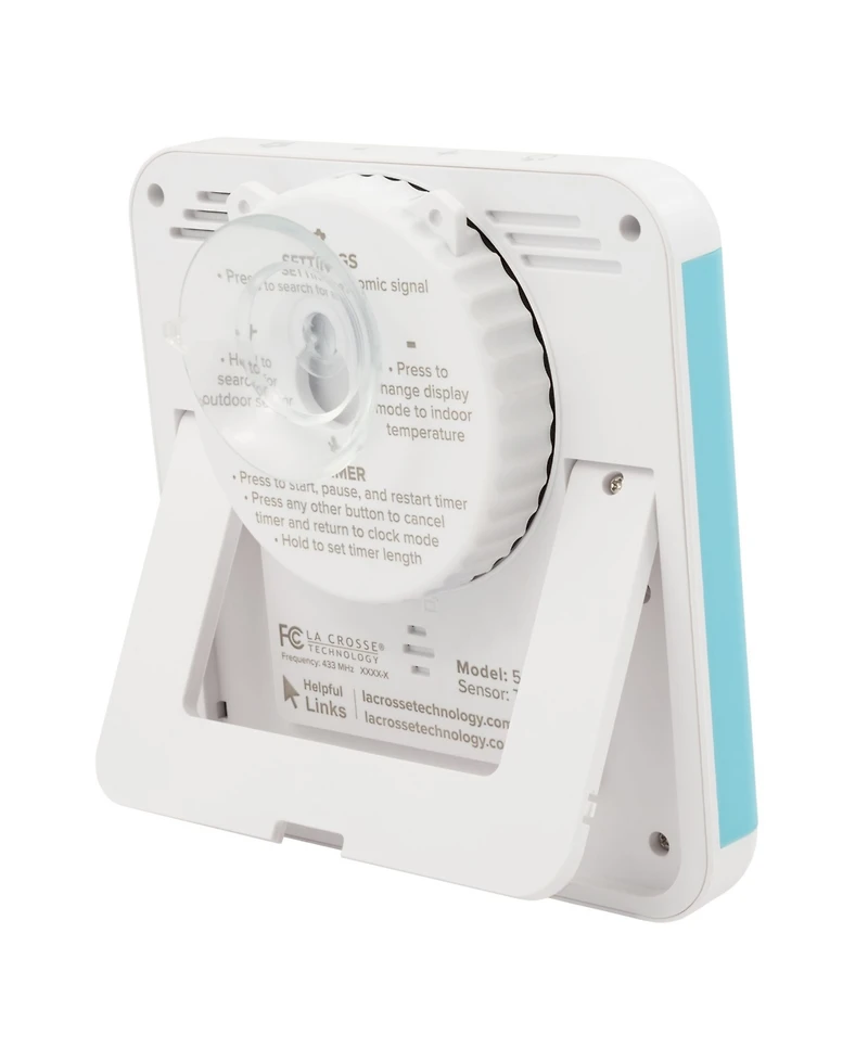 La Crosse Technology 515-1912 Splash-Proof Shower Cube Clock