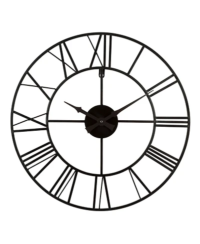 La Crosse Clock 404-3451 20" Metal Tower Wall Clock