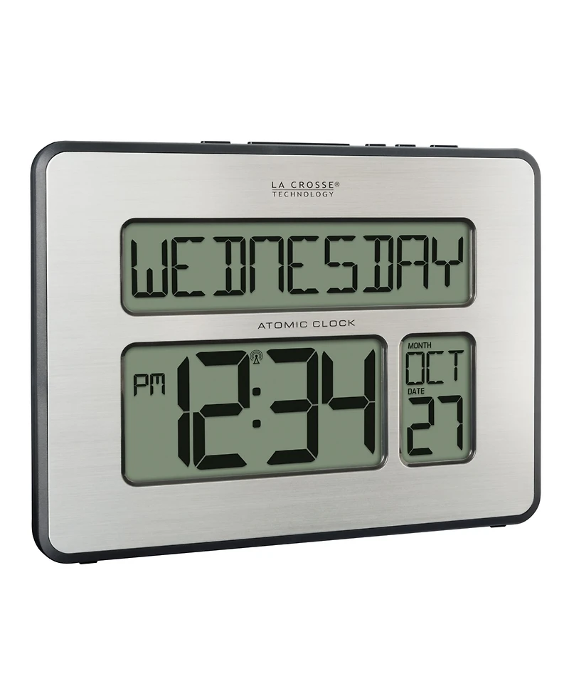 La Crosse Technology C86279 Atomic Digital Clock with Backlight