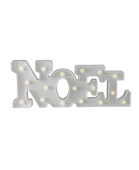 Northlight 17" Battery Operated Led Lighted "Noel" Christmas Marquee Sign