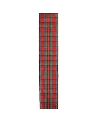 Northlight Red and Green Stripe Wired Christmas Craft Ribbon 2.5" x 10 Yards