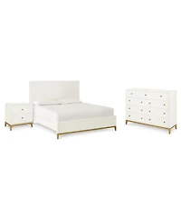 Chelsea 3-Pc. Bedroom Set (California King Bed, Dresser, Nightstand)