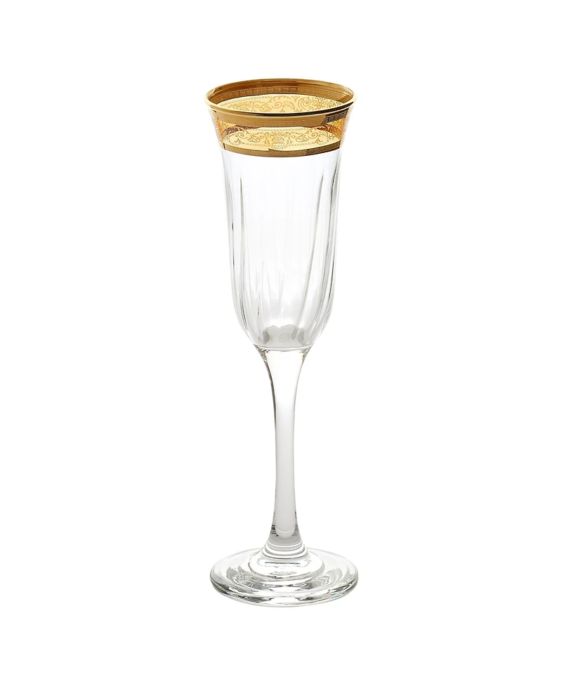 Flute Set of 6 Melania Collection