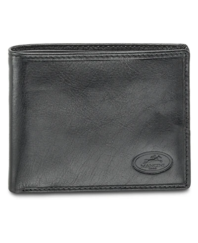 Men's Mancini Equestrian2 Collection Rfid Secure Classic Billfold Wallet