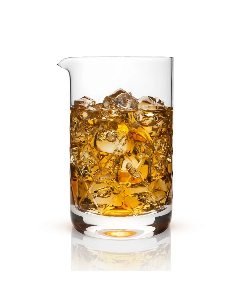 Viski Extra Large Faceted Mixing Glass