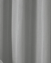 Spa 251 Waffle Complete Shower Curtain With Detachable Liner, 70" x 72"