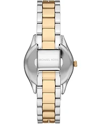 Michael Kors Women's Mini Lauryn Two-Tone Stainless Steel Bracelet Watch 33mm