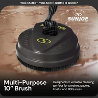 Sun Joe Portable 10 Inch Pressure Washer Attachment, Multi Surface, Spx-PCA10