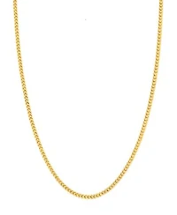 Franco Chain Link Necklace Collection 1 7 8mm In 14k Gold