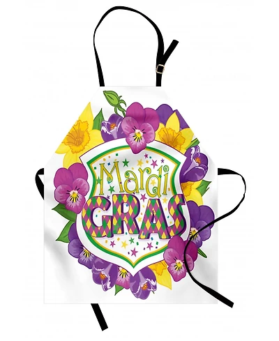 Ambesonne Mardi Gras Apron