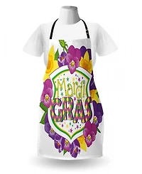 Ambesonne Mardi Gras Apron